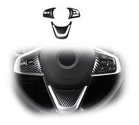 WEHOMY ABS Fibre De Carbone Couleur Voiture Volant Boutons Cadre Décoration Couverture Garniture Intérieur Accessoires pour X1 F48 2016-2018