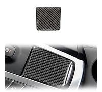 WEHOMY Accessoires De Voiture en Fibre De Carbone Batterie Bit Panneau Décalcomanie Garniture Autocollants pour pour Macan 2014-2021 Décoration Intérieure Moulage