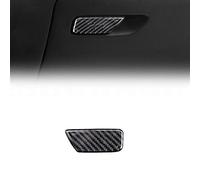 WEHOMY Fibre de Carbone co-Pilote boîte à Gants Interrupteur décoratif Couverture Garniture Bande LHD Voiture Style 3D Autocollants pour A3 8V 2013-2018