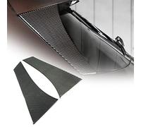 WEHOMY Fibre De Carbone Fenêtre Arrière Pare-Brise Panneau Décoration Autocollant Garniture Voiture Style Extérieur pour Mercedes pour GLA X156 2015-2018