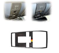 WEHOMY Fibre De Carbone Lampe De Lecture Bouton De Commutation Cadre Couverture Garniture Clé Autocollant pour C Classe E Classe W204 W212 2007-2015