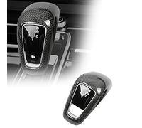 WEHOMY Fibre De Carbone LHD Pommeau De Levier De Vitesse De Voiture Couvercle De Tête Coque Garniture Accessoires De Décoration Intérieure pour pour Cayenne 2018-2021