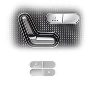 WEHOMY Revêtement d'habillage de Bouton de Chauffage de siège de Voiture pour A B C E Classe W177 W247 W205 W213 GLC X253 GLS GLE W167 GLB X247 Accessoires