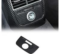 WEHOMY Voiture Arrière Climatisation Évent Cadre Décoration Autocollant Garniture ABS Anti-Coup De Pied Couverture Modifié Décalcomanies pour A3 8V 2014-2018