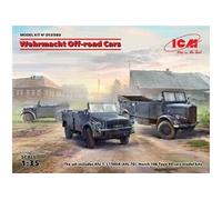 Wehrmacht Off-road Cars (kfz1,horch 108 Typ 40, L1500a)- 1:35e -