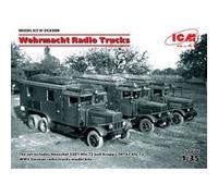 Wehrmacht Radio Trucks(henschel 33d1 Kfz.72, Krupp L3h163 Kfz.72) - 1:35e - Icm G
