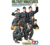 Tamiya Set d'équipage militaire 1/35 – Tankistes Wehrmacht – 300035354
