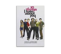 WEHWEGB Poster 10 Things I Hate About You - Art mural vintage pour chambre à coucher, salon - Esthétique et élégant - 40 x 60 cm - Sans cadre
