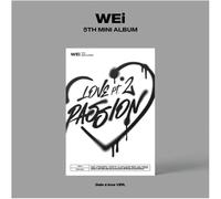 WEi Love Pt.2 : Passion 5th Mini Album Gain a love Version CD+1p Poster+84p PhotoBook+8p Lyric Book+1p Film Photo+1p ID Card+2p PhotoCard+Tracking Sealed
