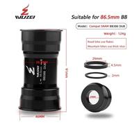 Wei-Roulement Scellé Mercedes Pour Sram,Bb30,Bb386,Bb91,Pf30,Dub,24mm,29mm,Vtt,Vélo De Montagne,Fixe Souhaits-In,Axe Bb,Guide Astronomique - Type Bb386 Dub #B