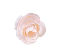 Wei’s Moment Lot de 20 Fleurs Artificielles Roses Toucher Réaliste - Roses en Mousse, Fleurs Synthétiques pour Bouquets de Mariage DIY, Baptême, Décoration de Table et Maison, Rose Chair Crème