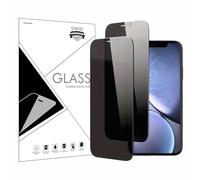 Wei Tech Lot de 2 films de protection d'écran en verre blindé avec brise-vue pour iPhone X/XS/11 Pro, 5,8" - Dureté 9H, anti-vision, ultra HD, anti-traces de doigts, anti-rayures, sans bulles