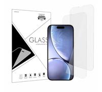 Wei Tech Lot de 2 films de protection d'écran en verre blindé de qualité supérieure pour iPhone 16 Pro Max, 6,9" - Dureté 9H, clarté Ultra HD, anti-traces de doigts, anti-rayures, sans bulles