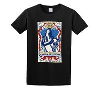 WEI ZUI YE Chengxingda Gram Parsons Art Men Simple Tshirt Black S
