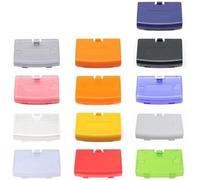 WEIAIFecy Couvercle de porte arrière de batterie de rechange pour console Gameboy Advance GBA (rouge)