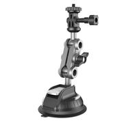 Weiara Support À Ventouse pour Voiture Base De Montage pour Voiture pour Caméra d'action Panoramique Compatible avec Les Accessoires Insta360