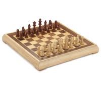 Weible 150230 Longfield Jeu d’échecs, plateau 40 x 40 cm, hauteur du roi 80 mm - version allemande