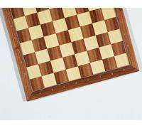 Weible Spiele 2153 Échiquier en Noyer et érable Taille 45 mm