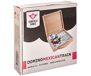 Weible Spiele- Domino, entraînement Mexicain, Train Tabletop_Game, 04394