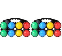 Weible Spiele Set Pétanque - Plastique - 8 Pièces - 4 Personnes (Lot de 2)