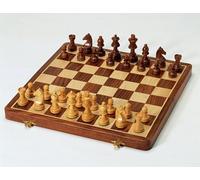 Weiblespiele 03267 Échiquier en bois de buis et palissandre Hauteur du roi 72 mm