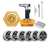 WEICHA Cadeau de whisky bourbon pour homme et papa - Kit fumoir à cocktail avec lampe de poche, cadeau unique pour papa, petit ami, mari, grand-père, kit de bourbon fumé, idée cadeau pour homme