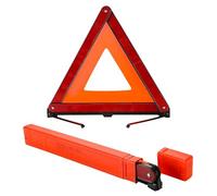 weiclianhp Triangle de signalisation Pliable avec boîte de Rangement, réfléchissant, pour Accidents et pannes - Sécurité optimale sur la Route