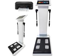 WEICNE Analyseur De Graisse Corporelle, Équipement D'analyse De La Composition Corporelle,Analyseur De Masse Musculaire Et De Graisse Viscérale,Plus De 40 Indicateurs pour Une Utilisation WithPrinter