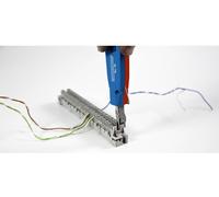 WEICON 10054013 Outil de montage adapté pour LSA PLUS, Bornes LSA PLUS 0.35 à 0.9 mm 0.7 à 2.6 mm²
