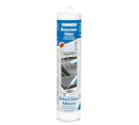 WEICON Colle pour pierre naturelle 290 ml - Haute adhérence initiale - Pour tous types de pierres - Pour intérieur et extérieur - Sans solvant - Blanc