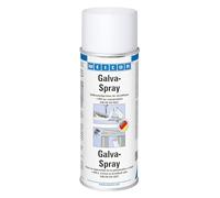 WEICON Galva-Spray 400 ml / Couche de protection durable pour toutes les surfaces métalliques / Teinte : galvanisation à chaud