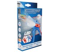 WEICON Pince à dénuder No. 5 Pro LED Kit, dénudage précis de 0,2 à 16 mm², LED avec 3 niveaux de luminosité, pour les zones de travail sombres