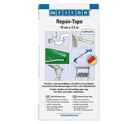 WEICON Repair-Tape 3,5 m x 10 cm, ruban de réparation pour les réparations d'urgence sur les tuyaux à l'intérieur et à l'extérieur, blanc