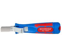 WEICON TOOLS Couteau à dégainer N° 4-28 G/Dénudeur pour câbles ronds avec lame droite