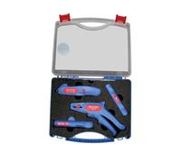 WEICON TOOLS Kit Novice Pro, Kit de 4 outils pour installation électrique, bricoleurs et DIY, Fabriqué en Allemagne