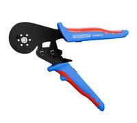 WEICON TOOLS pince à sertir 16 mm² HEX, câbles 0,5-16 mm² (20-5 AWG), embouts, sertissage hexagonal, bleu/rouge