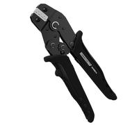WEICON TOOLS Pince à sertir MC4, pince à sertir pour connecteurs solaires 2,5/4 / 6 mm², pince à sertir solaire, noire
