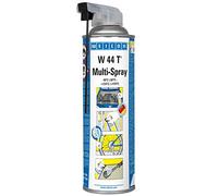 WEICON W 44 T Multi-Spray 500 ml | Huile multifonctionnelle | 1 spray, 5 fonctions | Huile pénétrante, dissolvant de rouille, protection anticorrosion, lubrifiant, spray d'entretien