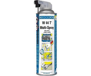 WEICON W 44 T Multi-Spray 500 ml | Huile multifonctionnelle | 1 spray, 5 fonctions | Huile pénétrante, dissolvant de rouille, protection anticorrosion, lubrifiant, spray d'entretien
