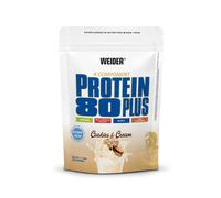 Weider 80 Plus Protein 500 g cookies et crème