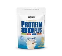 Weider 80 Plus Protein 500 g noix de coco