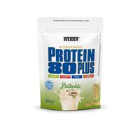 Weider Protein 80 Plus, 500g, Pistache | Poudre de Protéine à 4 Composants, 80% Protéines, Shakes Crémeux avec Calcium & Vitamine B6