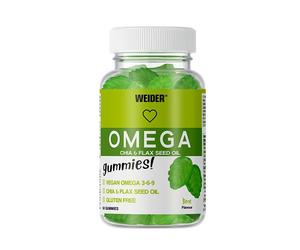 Weider - Gommes Oméga, Citron vert - 50 gommes
