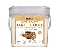 Weider Gourmet Oat Flour (1,9kg) Goût Nature - Farine complète d'Avoine, Riche en Fibres, Source de Protéines Végétales, 100% Vegan, Sans Sucres Ajoutés, Sans OGM