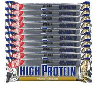 WEIDER® High Protein Bar Cacahuète-Caramel Barre 10x50 g