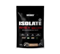 Weider Isolate Whey 100CFM (420g) Goût Cookies&Cream, 100% Isolat de Protéines de Lactosérum 24g /Portion, Avec Enzymes Digestives, Faible teneur en Sucres et Graisses, Sans Aspartame, 14 portions