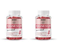 Weider Magnesium Gummies (48 gommes) Goût Framboise, avec 250mg de Citrate de Magnésium/dose, sans gluten, sans allergènes, sans colorants artificiels, pour muscles, os et réduction de la fatigue