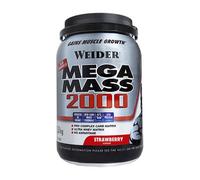 Boisson en poudre Weider Mega Mass 2000 1,5 kg goût fraise