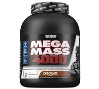 Weider Gainer en poudre Mega Mass 4000 – 48 g protéines & créatine – 3 kg Chocolat