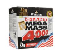 Weider Mega Mass 4000 Poudre Protéinée Fraise 7 kg